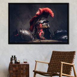 Roman Warrior Helmet - NicheCanvas