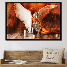 Angel Wings - Mateo - NicheCanvas