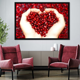 Pomegranate Seeds - NicheCanvas
