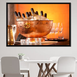 Chilled Wine - NicheCanvas