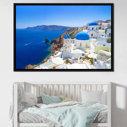Santorini - NicheCanvas