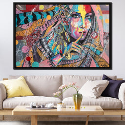 Mary Portrait - NicheCanvas