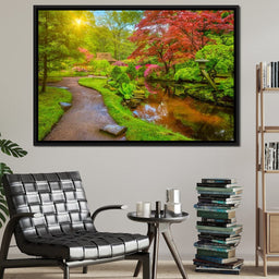 Japanese Garden - NicheCanvas