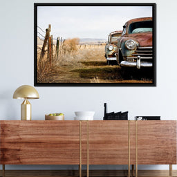 Abandoned Cars - NicheCanvas