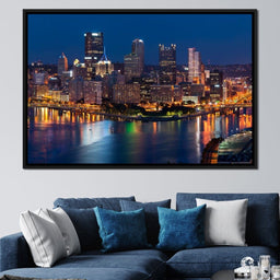 Pittsburgh Skyline - NicheCanvas