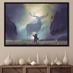 Spiritual Deer - NicheCanvas