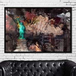 The Statue of Liberty - NicheCanvas