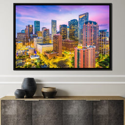 Houston Skyline - NicheCanvas