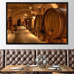 Wine Cellar in the Abbey - NicheCanvas