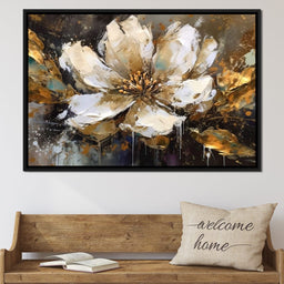 Elegant Flower Bloom 08 - Tanni Cylon - NicheCanvas