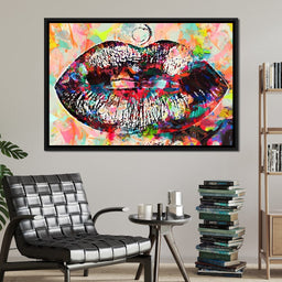  Kiss Pop Art 2 - Mateo - NicheCanvas