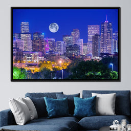 Denver Skyline - NicheCanvas