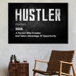 Hustle - David Drake - NicheCanvas