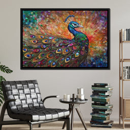 Peacock Fantasy - NicheCanvas