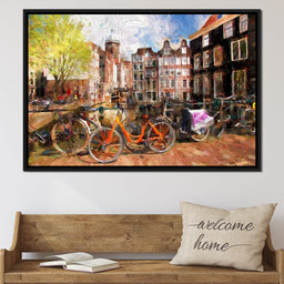 Amsterdam City - NicheCanvas