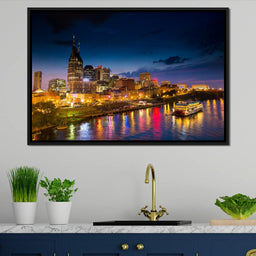 Nashville Skyline - NicheCanvas