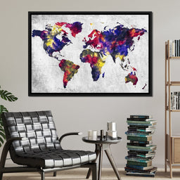 World Map 1 - Mateo - NicheCanvas