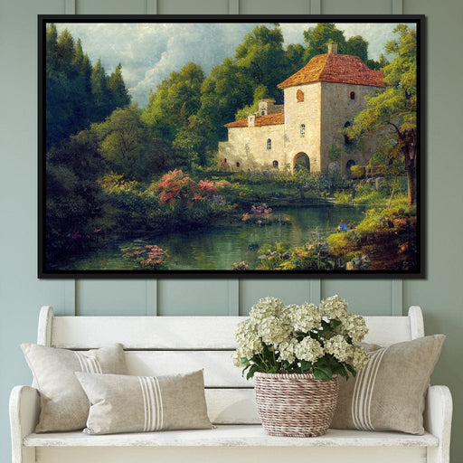 The Gardens Of Ninfa Canvas Print