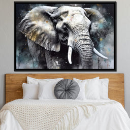 Urban Jungle: Elephant - NicheCanvas
