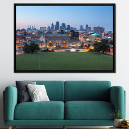 Kansas City Skyline - NicheCanvas