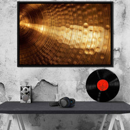 Golden Cymbal - NicheCanvas