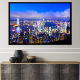 Hong Kong Skyline - NicheCanvas