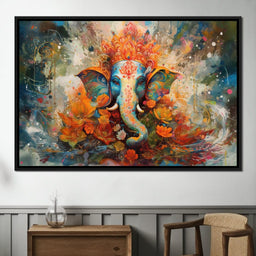 Ganesha's Grace - NicheCanvas