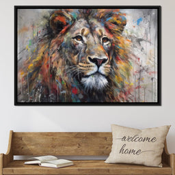 Urban Jungle: Lion - NicheCanvas
