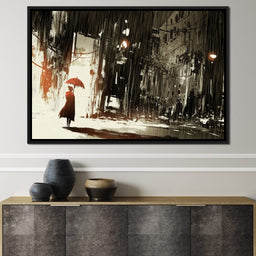 Halelis Rainy Day - NicheCanvas