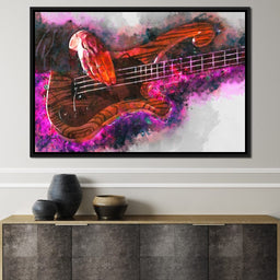 Les Claypool's Guitar - Abraham Szomor - NicheCanvas