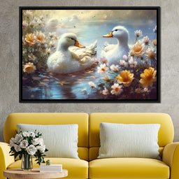Winter Ducks - Neal Hackett - NicheCanvas