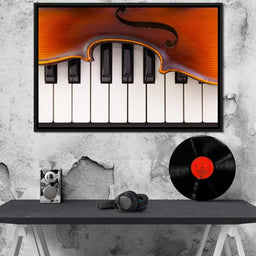 Violin & Piano - NicheCanvas