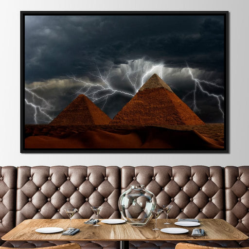 Pyramids of Giza Canvas Print