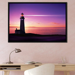 Lighthouse In Nova Scotia - NicheCanvas