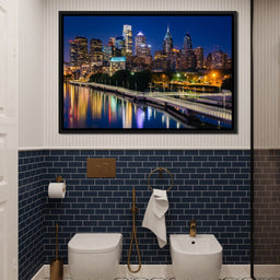 Philadelphia Skyline - NicheCanvas