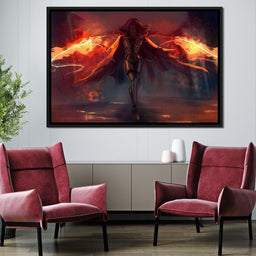 Fire Succubus - NicheCanvas