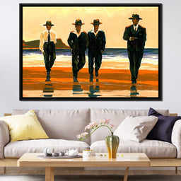 Men's On The Beach - NicheCanvas