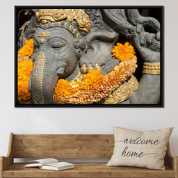 Ganesh Statue In Bali - NicheCanvas