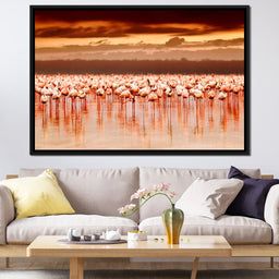  Lake Nakuru Flamingos - NicheCanvas