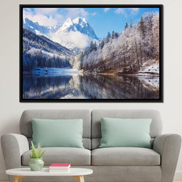 Winter in the Rockies  - NicheCanvas