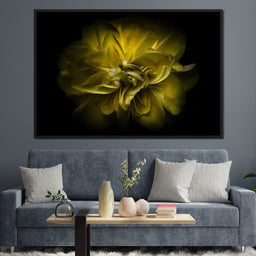 Yellow Backyard Flowers - Brian Carson - NicheCanvas