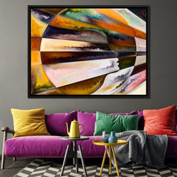 Colored Visage - NicheCanvas