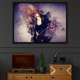 Guitar Splash - NicheCanvas