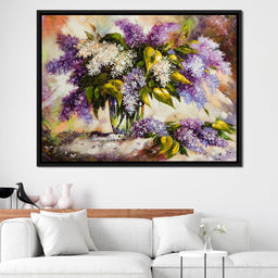 Lilac Bouquet - NicheCanvas