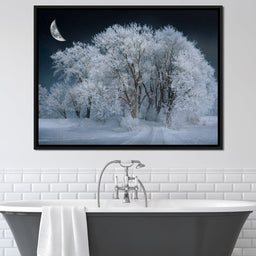 Winter Snow Forest - Johanjjf - NicheCanvas