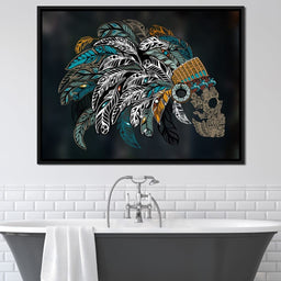 Ornamental Skull - NicheCanvas