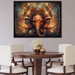 Majestic Ganesha - NicheCanvas