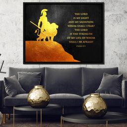 Psalm 27:1 - ABConcepts - NicheCanvas