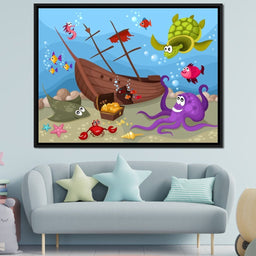 Sunken Treasure - NicheCanvas