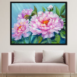 Asian Peonies - NicheCanvas